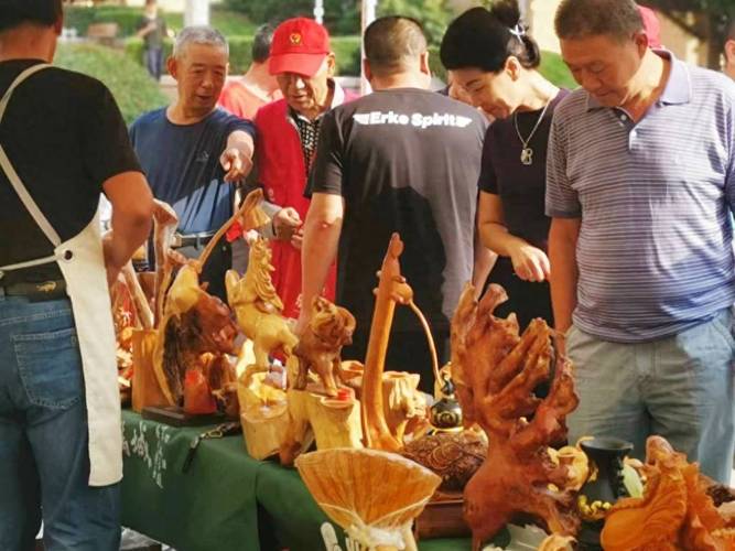 农林特产进社区惠民市集益文明